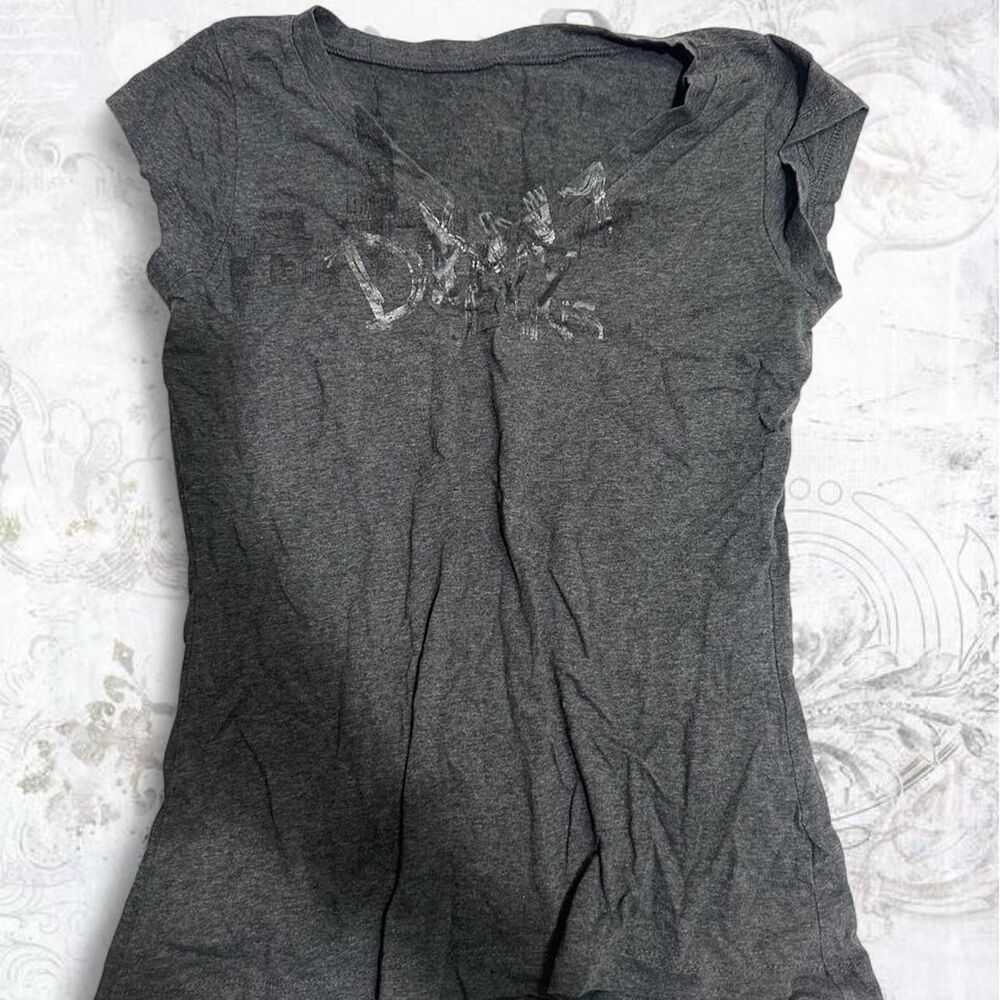 Dkny Women's Grey T-shirt